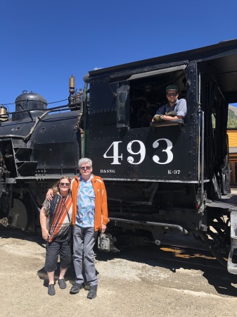 Silverton narrow gauge steam engine Sept ‘23