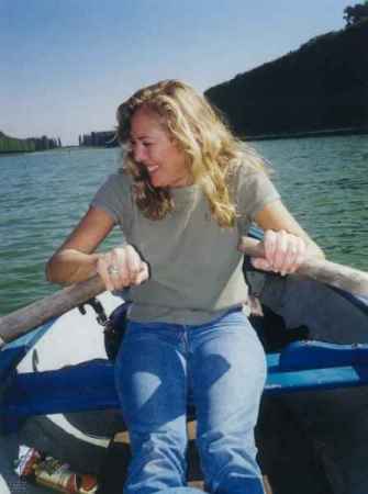 Rowing in Versailles, France