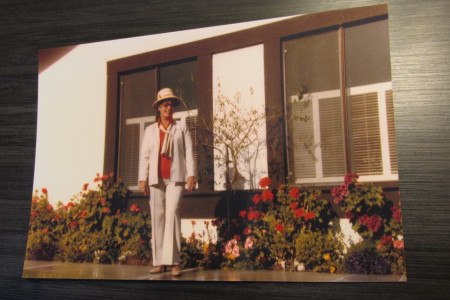 Mom at home in Vandenberg Village, Ca