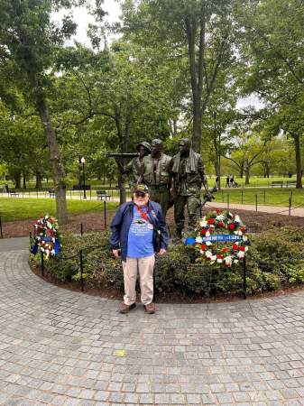 Part of Vietnam Memorial, Washington, D C 