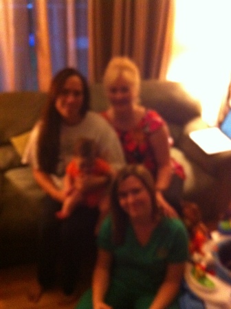 Sina, Bobbiann, New Grandson Gabrial & me