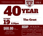 Torrance High School Class of 1984 Reunion reunion event on Oct 19, 2024 image