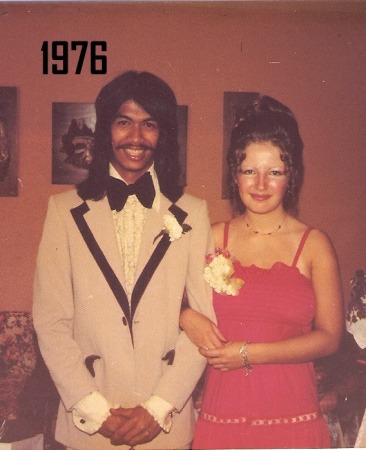 Rick and Vera 1976 Grad 