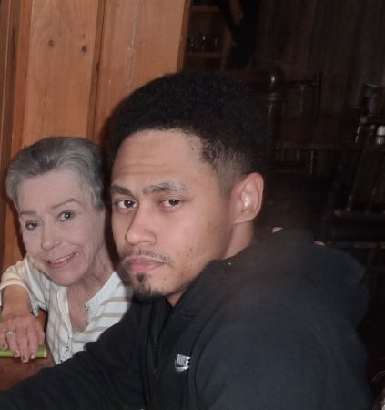 Middle son w/ grandma 5/2018