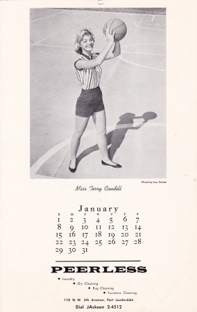 1961 Jr. Civilan Club Calendar