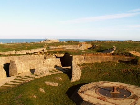 Series of pill boxes (machine gun nests)