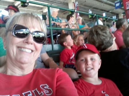 Angel Game  with grandson - July, 2016