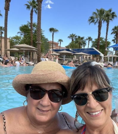 Palm Springs summer 2022 with my daughter