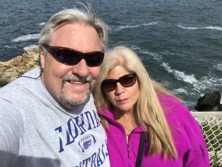 With My Wife Jonna In Bar Harbor Maine