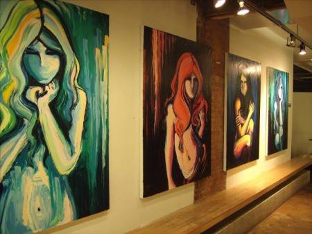 My art at Prince George Ballroom, NYC