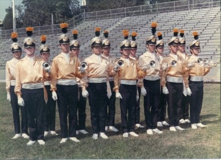 Marchin' Cats 71/72 Trumpet Section
