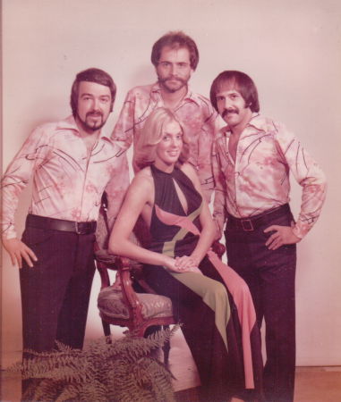 The disco era (Richard on right)