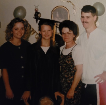 My family with sister Coris grad from NLS 1995