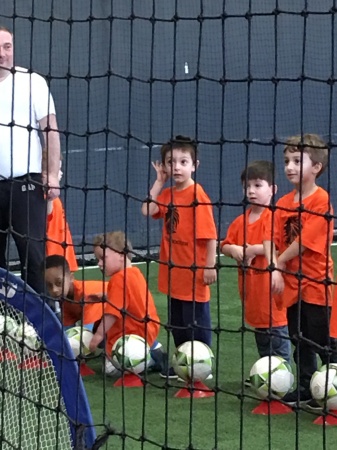 Grandson Jason at soccer 