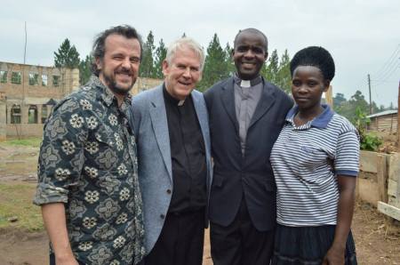 With Rev. Wilson Atuhire in Kagadi, Uganda