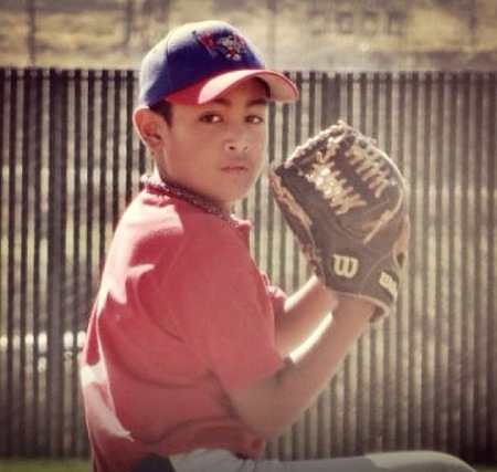 Brendon age 12 pitiching for Rockhounds