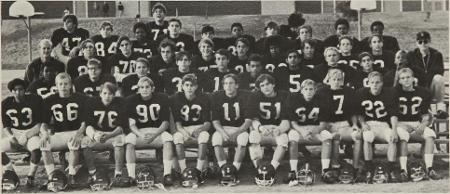 San Gorgonio Football....Junior Varsity   1970