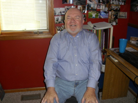 Dave Fleming at home