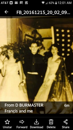 Mardi Gras ball .  around 1959