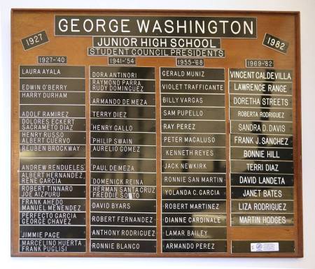 George Washington Junior High School Logo Photo Album