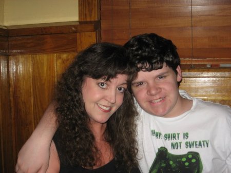 Collin and I, taken last year, 2011.