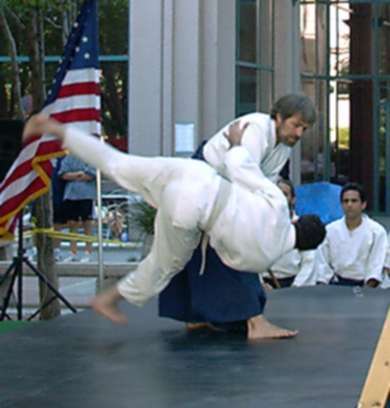 Demo during Japanese festival, Albuquerque