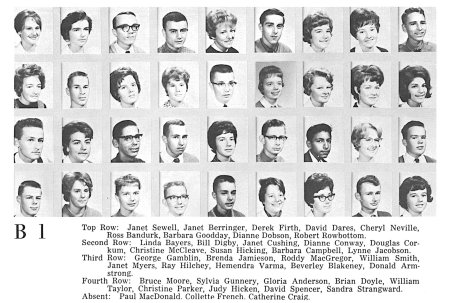 QEH Grade 11 - B1 ['63-'64]