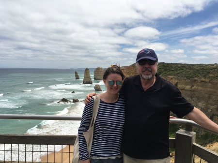 Visiting daughter Ellen in Australia