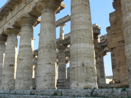 Temple at Paestum, Italy