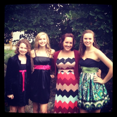 My 4 beautiful daughters