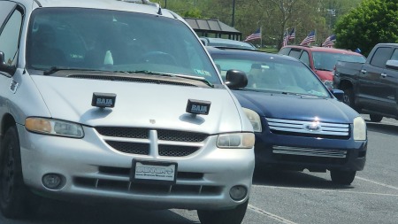 He pimped his van....lol 😄