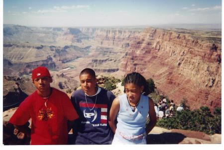 Kids at Grand Canyon