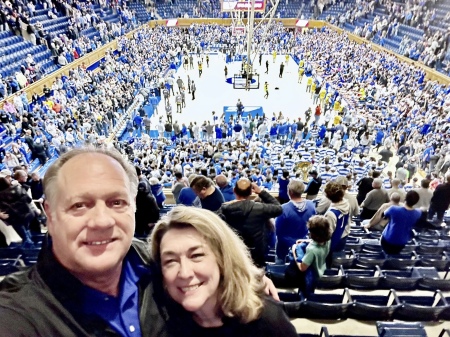 Char and Nodjie at Duke’s Cameron Indoor!