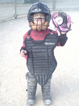 My grandaughters first year of Tball