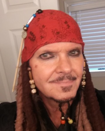 Me as Captain Jack for Halloween