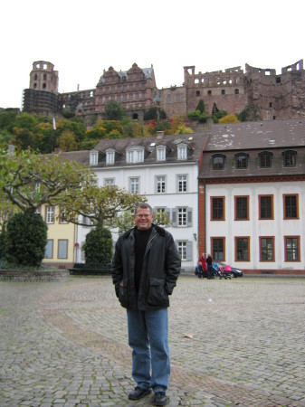 Ich besuche Schloss Heidelberg