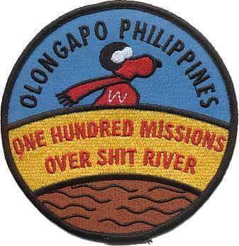 Olongapo Philippines Shit River Crossing Patch