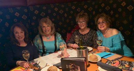 All the sisters,lunch at Black Angus 2/2020