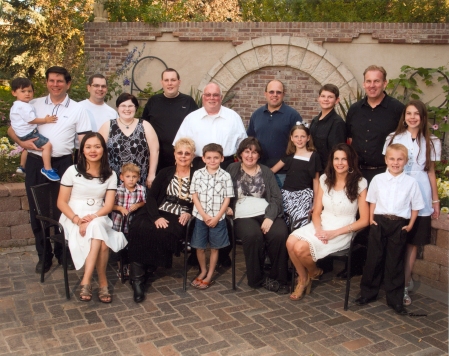 Our family in 2012