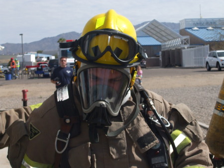 Firefighter training 