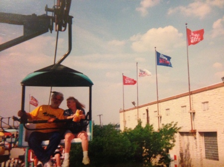 Cathie and myself at State Fair....