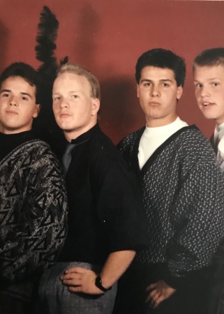 Going stag: 1988-89 school dance