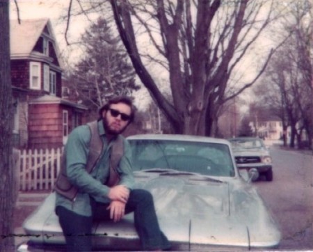 my '64 Vette, attending New School in NYC '68 