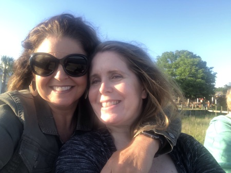 My sister Michele and I - Holden Beach, NC 