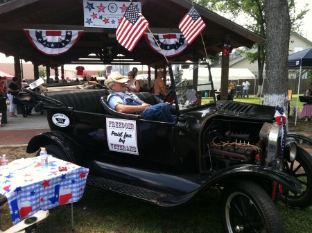 CLINT NAPPING JULY 4, CYPRESS PICNIC 2012