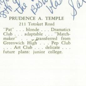 Prudence Marsh's Classmates profile album