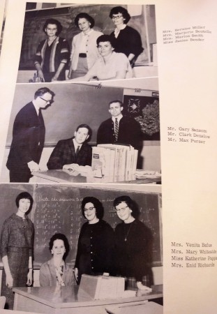 Isaac Stevens Jr High Yearbook 64-65