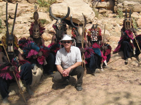 In Mali with Dogon tribe