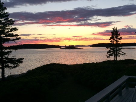 Sunset at Quarry Point