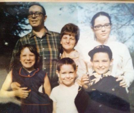 my parents and me and siblings -- 1970?